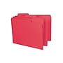 Smead Interior File Folder, 1/3-Cut Tab, Letter Size, Red, 100/Box (10267)~#|#~sp36188104_sc7