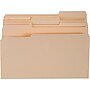 TRU RED™ 30% Recycled Top-Tab File Folders, 3-Tab, Manila, Legal-Size, 24/Pack (235408/TR58116)~#|#~sp36190069_sc7