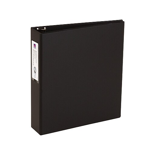 Avery Economy 2" 3Ring NonView Binder, Matte Black (04501) at Staples