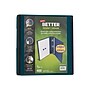 Staples 2" 3-Ring Better Binder, D-Ring, Dark Teal (22166-US)~#|#~sp36285455_sc7