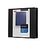Staples 1" 3-Ring View Binder, Black (26338-CC)~#|#~sp36286150_sc7