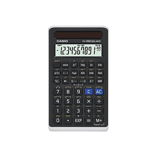 10-Digit Lcd Fx-260 Solar All-Purpose Scientific Calculator 