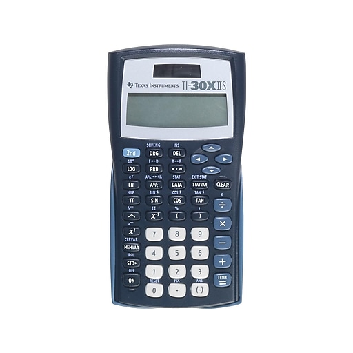 dollar synonymordbog betaling Texas Instruments TI-30XIIS 10-Digit Scientific Battery & Solar Powered  Scientific Calculator, Blue (TI30XIIS) | Staples