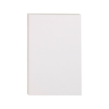 TRU RED™ Notepad, 4" x 6", Unruled, White, 100 Sheets/Pad, Dozen Pads/Pack (TR57328)