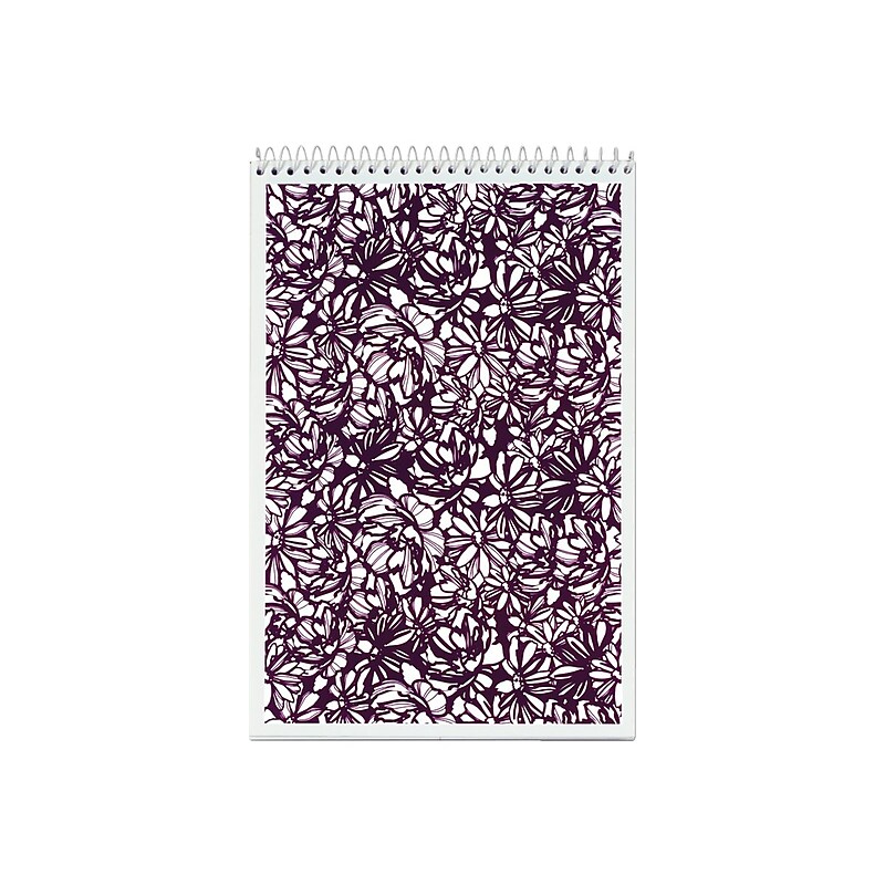 TOPS Designer Steno Pads, 6" x 9", Gregg, Assorted Color Covers, 80 Sheets/Pad, 6 Pads/Pack (TOP 80229) image 1