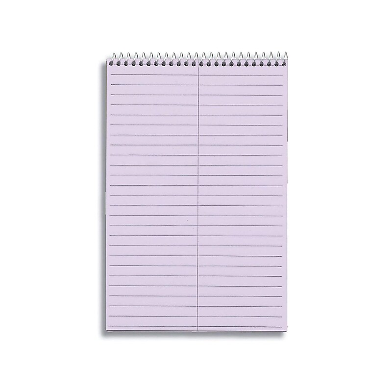 TOPS Prism Steno Pads, 6" x 9", Gregg, Purple, 80 Sheets/Pad, 4 Pads/Pack (TOP 80264) image 1
