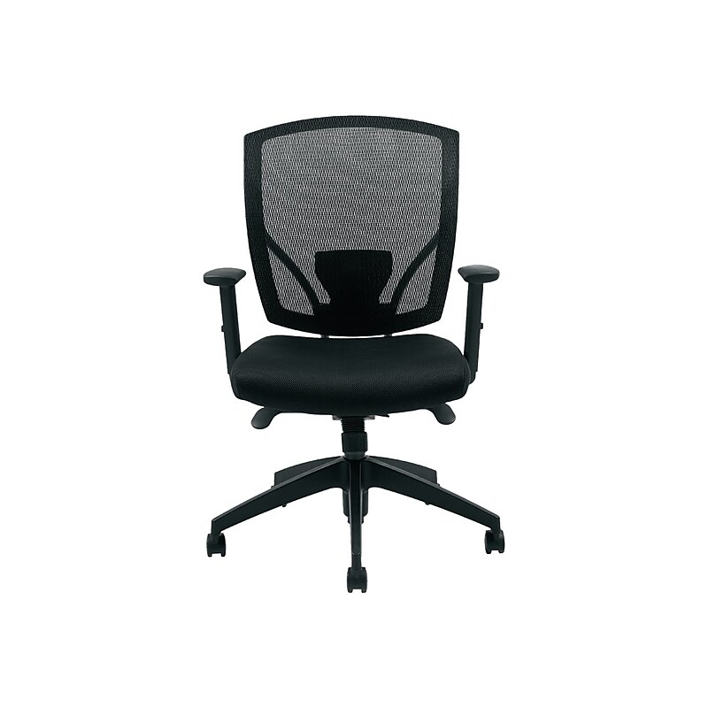 Offices To Go Mesh Fabric Task Chair, Black (OTG2801) image 1