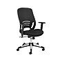 Offices To Go Fabric Manager Chair, Mesh Black (OTG11685B)~#|#~sp36616875_sc7