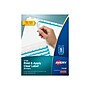 Avery Index Maker Paper Dividers with Print & Apply Label Sheets, 5 Tabs, White, 25 Sets/Pack (11446)~#|#~sp36616953_sc7