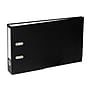 Bindertek Advantage Topfiles 2" 2-Ring Non-View Binder, Black (TFLSLIMN-BK)~#|#~sp36616955_sc7