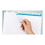 Avery Index Maker Paper Dividers with Print & Apply Label Sheets, 5 Tabs, White, 25 Sets/Pack (11446)~#|#~sp36616965_sc7