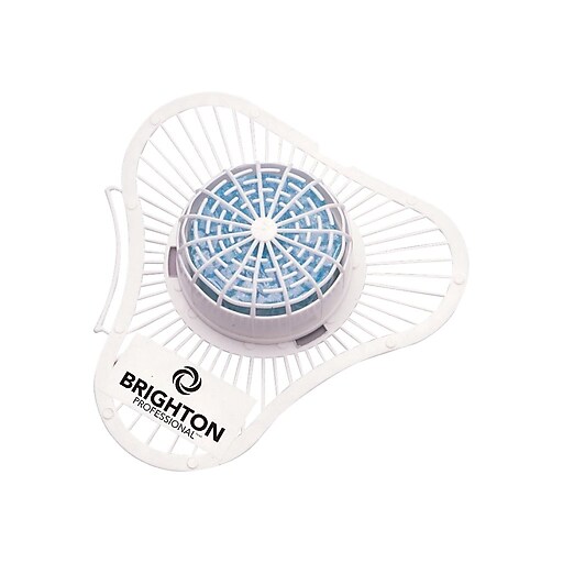 Brighton Professional NonPara Urinal Screen with Block, Berry, 12/Box