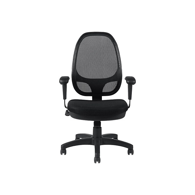 Offices To Go Mesh Fabric Manager Chair, Black (OTG11641B) image 1
