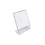 Azar Sign Holders, 8.5" x 11", Vertical, Tabletop, Clear Acrylic, 10/Pack (112714)~#|#~sp36617693_sc7