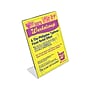 Azar Sign Holders, 8.5" x 11", Vertical, Tabletop, Clear Acrylic, 10/Pack (112714)~#|#~sp36617695_sc7