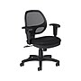 Offices To Go Mesh Fabric Manager Chair, Black (OTG11647B)~#|#~sp36617804_sc7