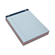 Staples Signa Notepads, 8.5" x 11.75", Wide, Assorted Pastel, 50 Sheets/Pad, 6 Pads/Pack (18140/18140STP)