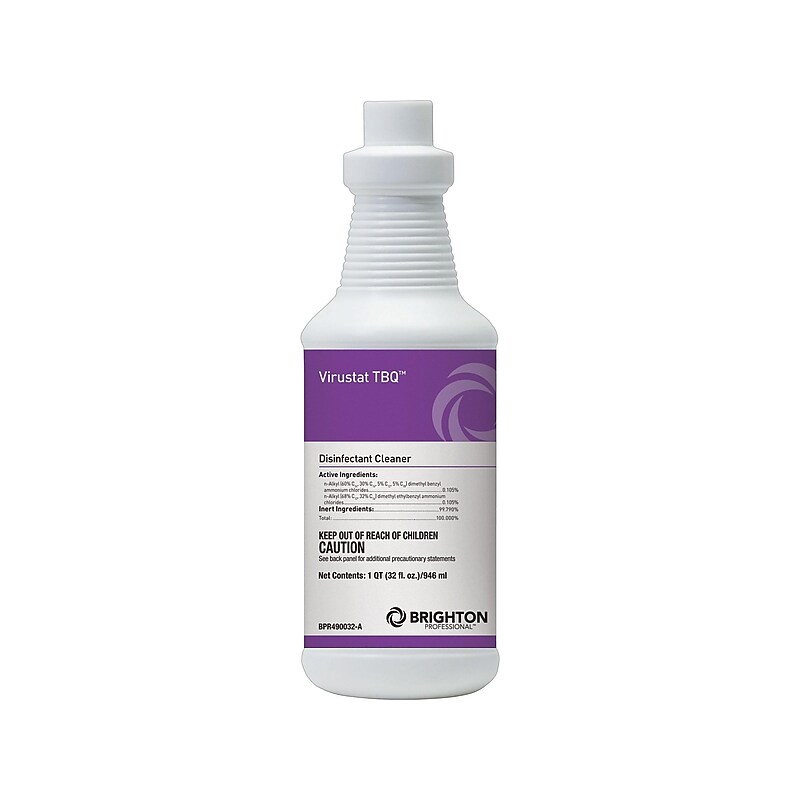 Brighton Professional™ Virustat TBQ™ Disinfectant Cleaner, 32 Oz. (BPR490032-A-CC) image 1