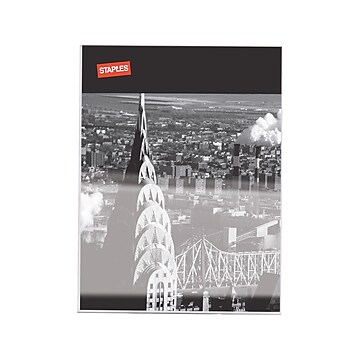 Staples Sign Holder, 8.5" x 11", Clear Plastic (53127/18389)