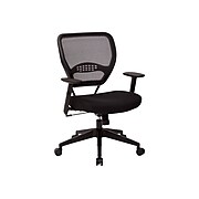 Space Seating AirGrid Mesh Fabric Manager Chair, Black (5500)