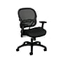 HON Wave Mesh Mid-Back Chair, Synchro-Tilt, Adjustable Arms, Black Sandwich Mesh (BSXVL712MM10)~#|#~sp36618914_sc7