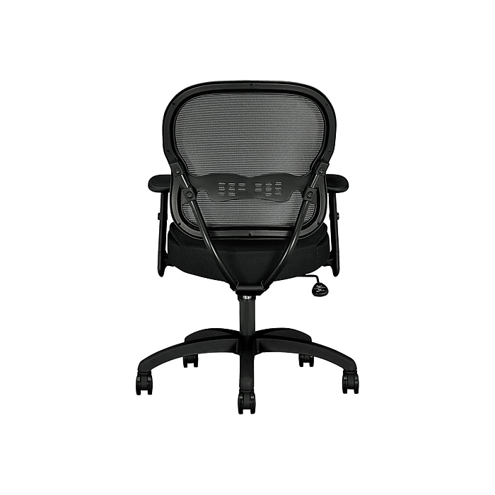 HON Wave Mesh Mid-Back Chair, Synchro-Tilt, Adjustable Arms