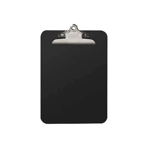 Staples Plastic Clipboard, Smoke, 9" x 12", Each (11069) at Staples