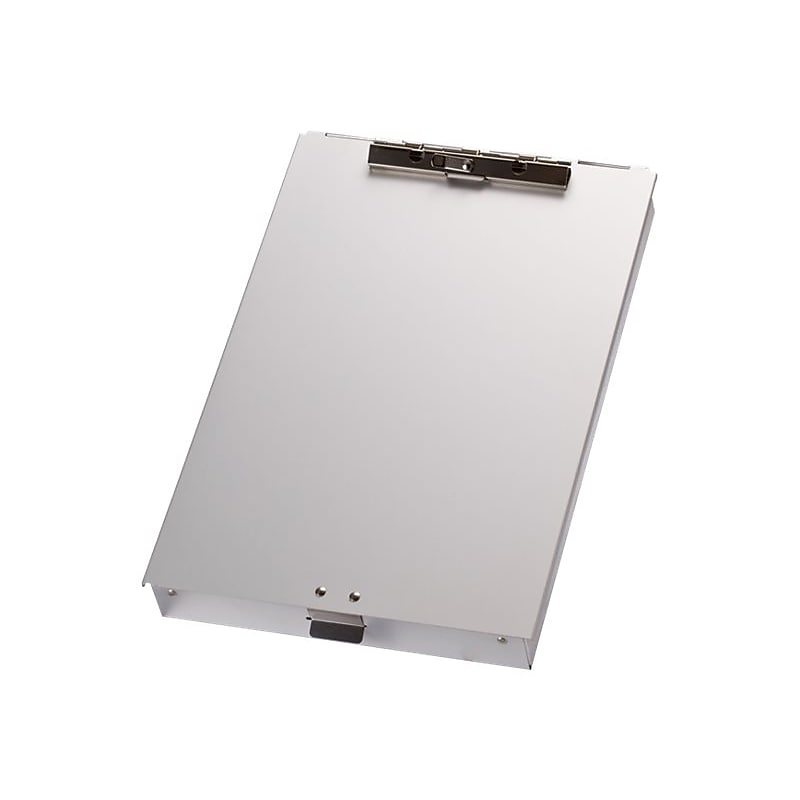 Officemate Aluminum Storage Clipboard, Letter Size, Silver (83200) image 1