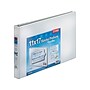 Cardinal ClearVue 1" 3-Ring View Binder, D-Ring, White (22112V4)~#|#~sp37068958_sc7