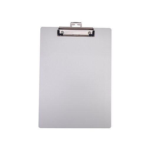 Staples Aluminum Clipboard, Silver (28530) at Staples