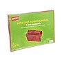 Staples Extra Large Paper Stock File Pocket, 3.25" Expansion, 11.97" x 18" Size, Brown, 2/Pack (1060E2S)~#|#~sp37069128_sc7
