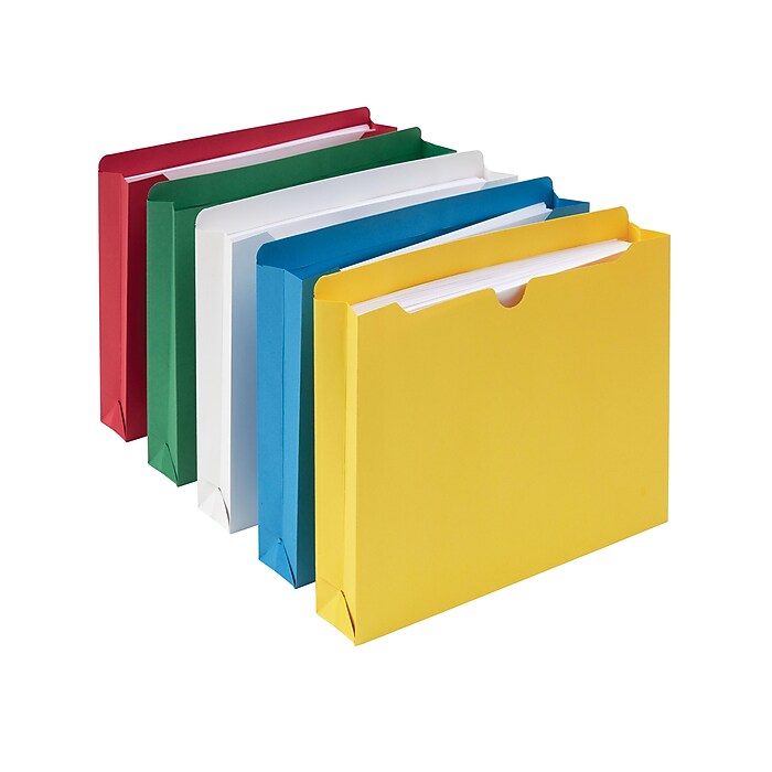 Staples Reinforced File Jackets, 2