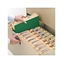 Smead Paper Stock File Pocket, 3.5" Expansion, Letter Size, Green (73226)~#|#~sp37069165_sc7