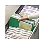 Smead Paper Stock File Pocket, 3.5" Expansion, Letter Size, Green (73226)~#|#~sp37069166_sc7