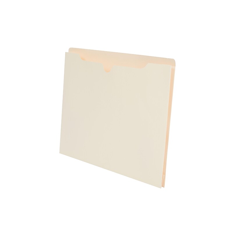 Staples File Jackets, 2" Expansion, Letter Size, Manila, 25/Pack (3043DT) image 1