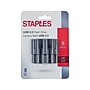 Staples 8GB USB 2.0 Type A Flash Drive, Black, 5/Pack (28194)~#|#~sp37069317_sc7