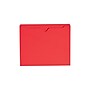 Smead File Jacket, Reinforced Straight-Cut Tab, Flat-No Expansion, Letter Size, Red, 100/Box (75509)~#|#~sp37069484_sc7