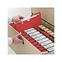 Smead File Jacket, Reinforced Straight-Cut Tab, Flat-No Expansion, Letter Size, Red, 100/Box (75509)~#|#~sp37069487_sc7