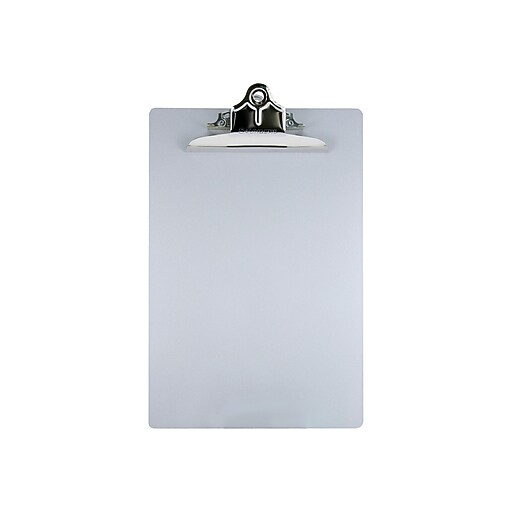 Saunders Aluminum Clipboard, Letter Size, Silver (22517) Staples