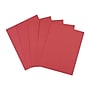 Staples Brights Multipurpose Colored Paper, 20 lbs., 8.5" x 11", Red, 500/Ream (25208)~#|#~sp37069742_sc7