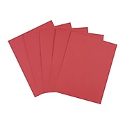 Staples Brights Multipurpose Paper, 20 lbs., 8.5" x 11", Red, 500/Ream (25205)