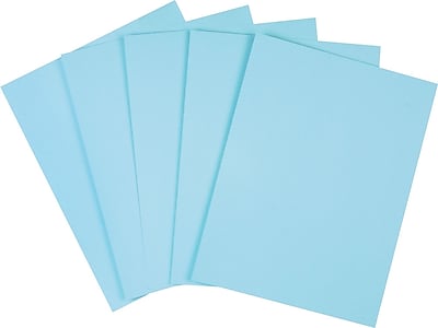 light blue printer paper