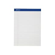 Ampad Notepads, 8.5" x 11", Wide, White, 50 Sheets/Pad, 12 Pads/Pack (TOP20-320)