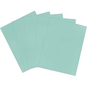Staples Pastel Multipurpose Paper, 20 lbs., 8.5" x 11", Turquoise, 500/Ream (14784)