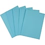 Staples Brights Multipurpose Paper, 24 lbs., 8.5" x 11", Blue, 500/Ream (20101)~#|#~sp37069797_sc7