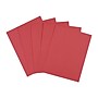 Staples Brights Multipurpose Paper, 24 lbs., 8.5" x 11", Red, 500/Ream (20104)~#|#~sp37069809_sc7