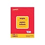 Staples Brights Multipurpose Paper, 24 lbs., 8.5" x 11", Red, 500/Ream (20104)~#|#~sp37069810_sc7