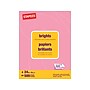 Staples Brights Multipurpose Paper, 24 lbs., 8.5" x 11", Pink, 500/Ream (20106)~#|#~sp37069818_sc7