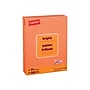 Staples Brights Multipurpose Paper, 24 lbs., 8.5" x 11", Orange, 500/Ream (20108)~#|#~sp37069829_sc7