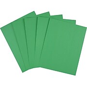 Staples Brights Multipurpose Paper, 24 lbs., 8.5" x 11", Dark Green, 500/Ream (20103)
